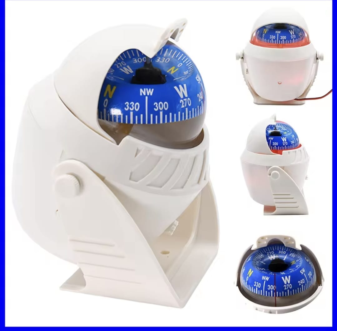 Brújula compas NAUTICO con luz