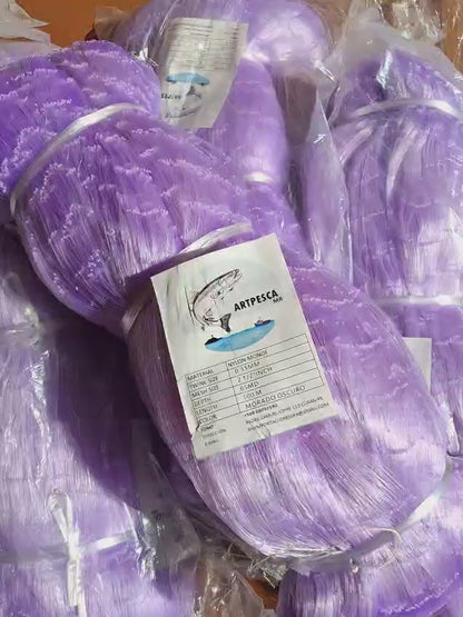 RED MERLUCERA MORADA 0,35MM 65X100 2,5"